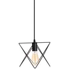 Φωτιστικό Κρεμαστό Μονόφωτο E27 230V Μαύρο 955IDA1/BL 